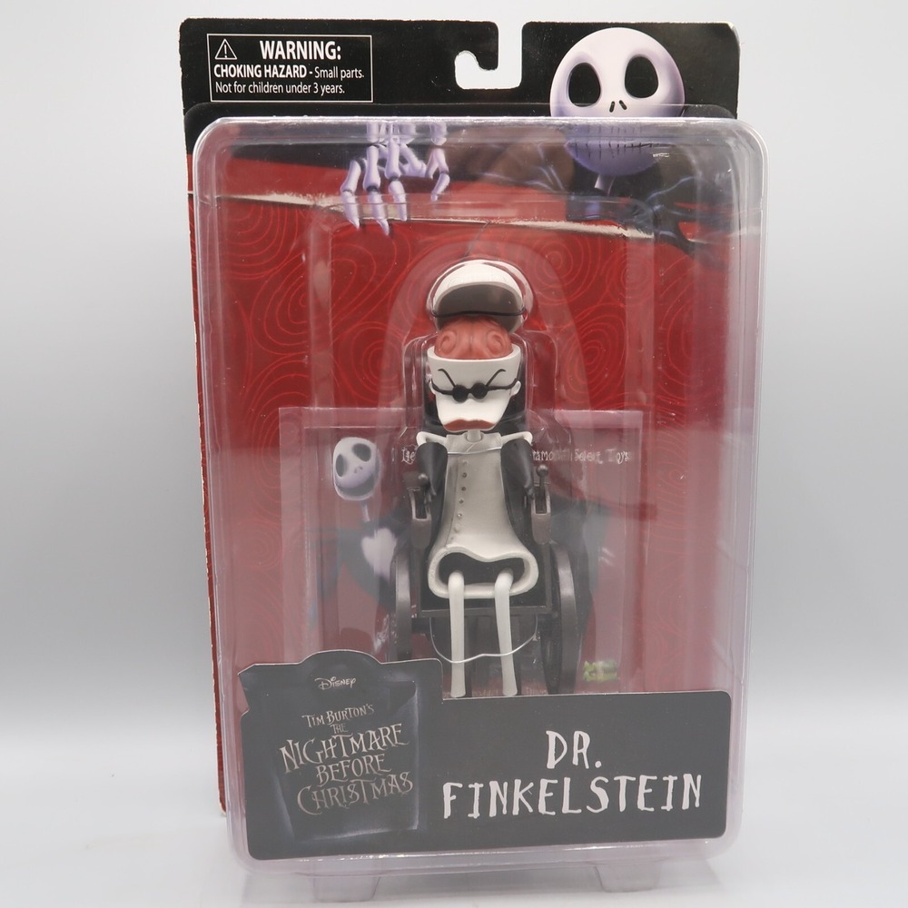 Nightmare Before Christmas Diamond Select Finkelstein Wheelchair‎ Figure Sealed